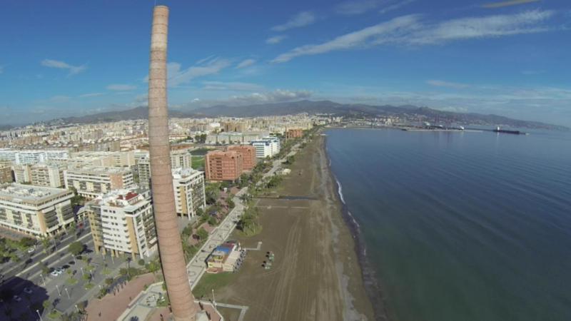 Apartamento Huelin, A 5 Minutos A Pie De La Playa Malaga Ngoại thất bức ảnh